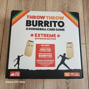 Throw Throw Burrito: Extreme Outdoor Edition by Exploding Kittens Pre-owned